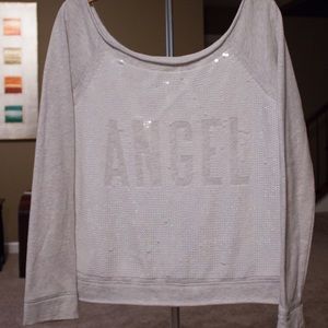 Off the shoulder Angel VS Crewneck